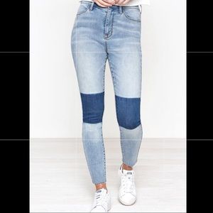 PacSun Patchwork Jeans